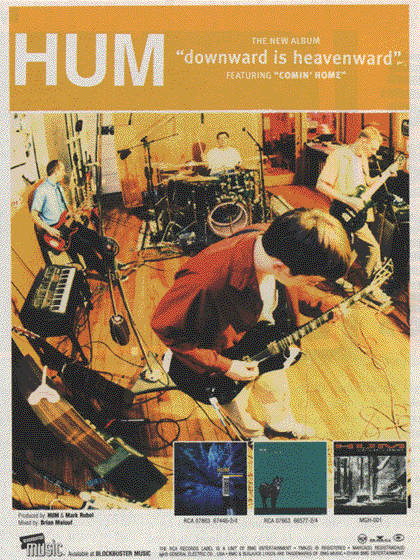 Downward Is Heavenward promo ad art